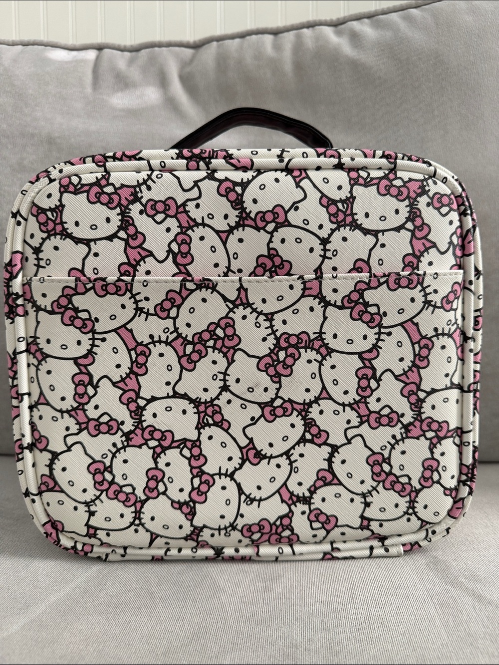 Impressions and Sanrio Hello Kitty White & Pink Patterned Cosmetic Case - Picture 2 of 5